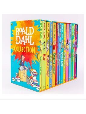 Roald Dahl Collection Box Set Of 16 Books